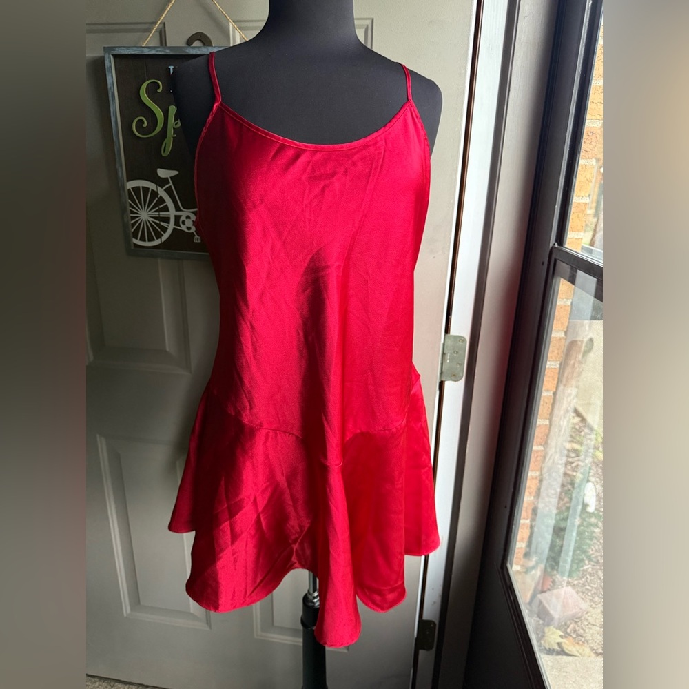 Vintage 1998 Victoria’s Secret Collection ruffle slip dress, size large